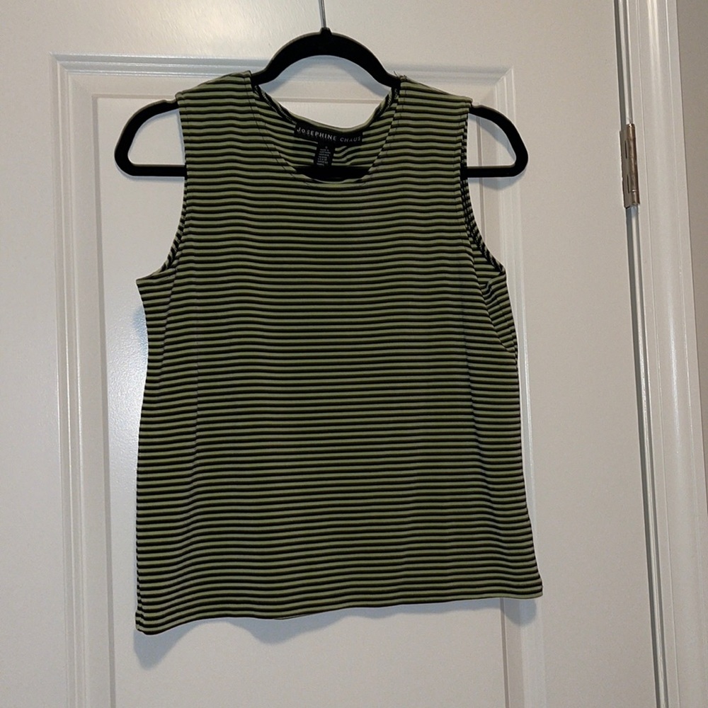 Striped Sleeveless Top